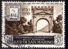 PIA -  SAN  MARINO  - 1959 : Centenario Dei Francobolli Delle Romagne -  (SAS  501 + A130) - Usados