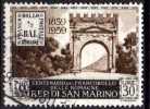 PIA -  SAN  MARINO  - 1959 : Centenario Dei Francobolli Delle Romagne -  (SAS  501 + A130) - Usati
