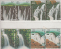 INDIA 2003- BEAUTIFUL WATERFALLS OF INDIA- SET OF 4 IN BLOCK OF 2 EACH- MNH - Neufs