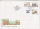 SUECIA  2004  FDC Sobre De Primer Día De Circulación   "LANDSKAPSHUS 3"  S-1051 - Nuovi