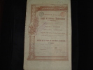 10ème Part Fondateur " Forges Et Aciéries D'Ekaterinoslaw " ,Donetz 1895. - Rusland
