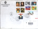 San Marino 2008 Busta FDC 100 Fondazione Inter-175 Ufficio Postale- Anno Int.terra-Dipinti - Used Stamps
