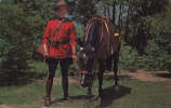 Canada -Postcard-One Of Canada's "Men In Scarlet",the Royal Canadian Mounted Police-unused - Polizei - Gendarmerie