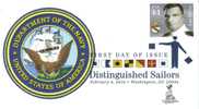 Distinguished Sailors First Day Cover, From Toad Hall Covers! - 2001-2010