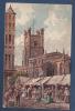 CAMBRIDGESHIRE - CP ILLUSTRATOR PARSONS NORMAN - ST MARY'S CHURCH AND MARKET PLACE CAMBRIDGE - JARROLD & SONS Ltd - 1907 - Cambridge