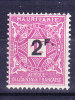 Mauritanie Taxe N°25 Neuf Charniere - Unused Stamps