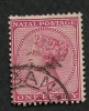 NATAL Britannique  - N° 29 - Y & T  -  O   - Cote 5 € - Natal (1857-1909)