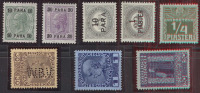 AUSTRIA - LEVANT - KRETA - 7 V + PERFINS '' W.B.V.'' -  */** - VERY GOOD - Nuevos