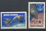 ROUMANIE 1969 - Vols Apollo 9 Et 10 - Neuf Sans Charniere (Yvert A219/20) - Unused Stamps