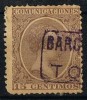 Carteria Oficial Tipo II TONA (Barcelona) Violeta, Num 219 º - Usados