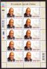 South Africa - 2009 - Inauguration President Jacob Zuma - Full Sheet - Unused Stamps