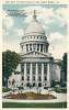 DDome And South Entrance To State Capitol  Madison  Wis..  Cpa - Madison