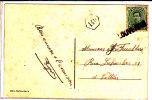 N°137 Annul.FORTUNE GRIFFE De LOUVEIGNE S/CP(LOUVEIGNE-route De Deigné) V.Vottem.TB Et R - Fortune Cancels (1919)