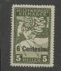 OCCUPAZIONE AUSTRIACA 1918 ESPRESSO 6 CENTESIMI SU 5 H MNH - Occupazione Austriaca