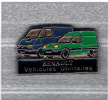 Pin´s  Automobile  Renault  Véhicules  Utilitaires, Voiture  Verte - Renault