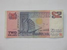 2-Two- Dollar 1992 - SINGAPORE - This Note Is Legal Tender For Singapore - Singapur