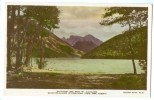 Canada, Waterton Lake With Mt. Cleveland, Waterton-Glacier International Peace Park, Alberta, 1951 Used Real Photo - Sonstige & Ohne Zuordnung