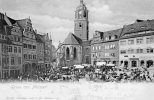 Gruss Aus Meissen Markt 1900 Postcard - Meissen