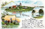 Gruss Aus Ratzeburg 1897 Postcard - Ratzeburg