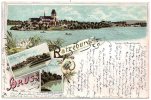 Gruss Aus Ratzeburg 1897 Postcard - Ratzeburg