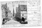 Gruss Aus Munster I W 1898 Prinzipal Markt Postcard - Muenster