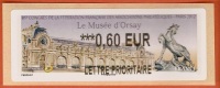 VIGNETTE LISA 2 - SALON TIMBRE 2012 - LE MUSEE D´ORSAY - MENTION 0,60 EUR LETTRE PRIORITAIRE - NEUF - 2010-... Geïllustreerde Frankeervignetten