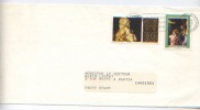 Lettre Avec Timbres Oblitérés, Poste Vaticane, 1978, Transfiguration Par Raphaël - Brieven En Documenten