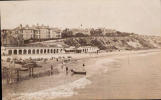 RPPC: EAST CLIFF & BOURNEMOUTH BEACH Fr THE PIER, DORSET ~ SEABOURNE HOUSE & ROYAL BATH HOTEL? - Autres & Non Classés