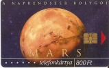 TARJETA DE HUNGRIA DEL PLANETA  MARTE (PLANET) - Astronomy