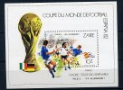 Zaïre ** Bloc N° 28 - "Espana 82" Coupe Du Monde De Foot - Unused Stamps