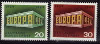 ALLEMAGNE  N°  446/47**  Europa - 1969