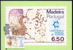 Portugal 1980 Madeira Tourism - Floral Maximum Card - Maximumkaarten