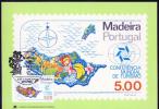 Portugal 1980 Madeira Tourism - The Island Maximum Card - Cartes-maximum (CM)