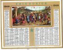 -  CALENDRIER 1960 - Adoration Des Mages De Lorenzo Costa. - Groot Formaat: 1941-60