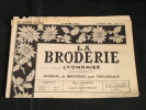 La Broderie Lyonnaise, 1 Octobre 1955 1124  Broderies Pour Trousseaux - Maison & Décoration