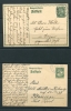 Germany Bavaria 1917 2 Poatal Stationary Cards  Used - Postal  Stationery