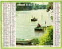 -  CALENDRIER Image Recto-Verso 1973 - Concours De Pêche Et Chasse En Camargue. - Big : 1971-80
