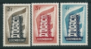 LUXEMBOURG 1956 Europa Key Set Of 3 MNH SG 609-11 - Ungebraucht