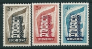 LUXEMBOURG 1956 Europa Key Set Of 3 MNH SG 609-11 - Neufs