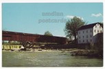 USA ROCKVILLE INDIANA~IN - BRIDGETON COVERED BRIDGE At RACOON CREEK C1960s Vintage Postcard [s2512] - Other & Unclassified