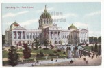 USA -HARRISBURG PA - STATE CAPITOL BUILDING - Vintage Postcard C1910s - Pennsylvania  [s2517] - Harrisburg