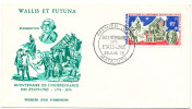 Wallis Et Futuna FDC 28-6-1976 U.S. Bi-Centennial 1776 - 1976 With Cachet - Onafhankelijkheid USA