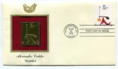 C First Day Of Issue "" Alexander Calder """ Gold Stamp Replica 1998 FDC/bu/UNC - Other & Unclassified