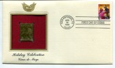 C First Day Of Issue "" Holiday Celebration, Cinco De Mayo """ Gold Stamp Replica 1998 FDC/bu/UNC - Andere & Zonder Classificatie