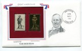 C Great Americans "" Sam Houston """ Gold Stamp Replica 1964 FDC/bu/UNC - Autres & Non Classés