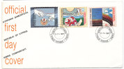 Cyprus Greek FDC 2-11-1987 With Cachet - Cartas