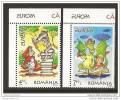 NOVEDAD - RUMANIA  - EUROPA 2010 -TEMA ANUAL " LIBROS INFANTILES".- SERIE 2 V: -  DENTADO  (PERFORATED) - 2010