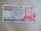 REPUBLICA ARGENTINA DIEZ MIL PESOS 10000  -  02746406E - Argentina