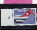 SWITZERLAND - SUISSE - SCHWEIZ - SVIZZERA 1981 SWISSAIR MNH - Ungebraucht