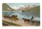 1908, Silsersee - Pferdegespanne - GR Grisons